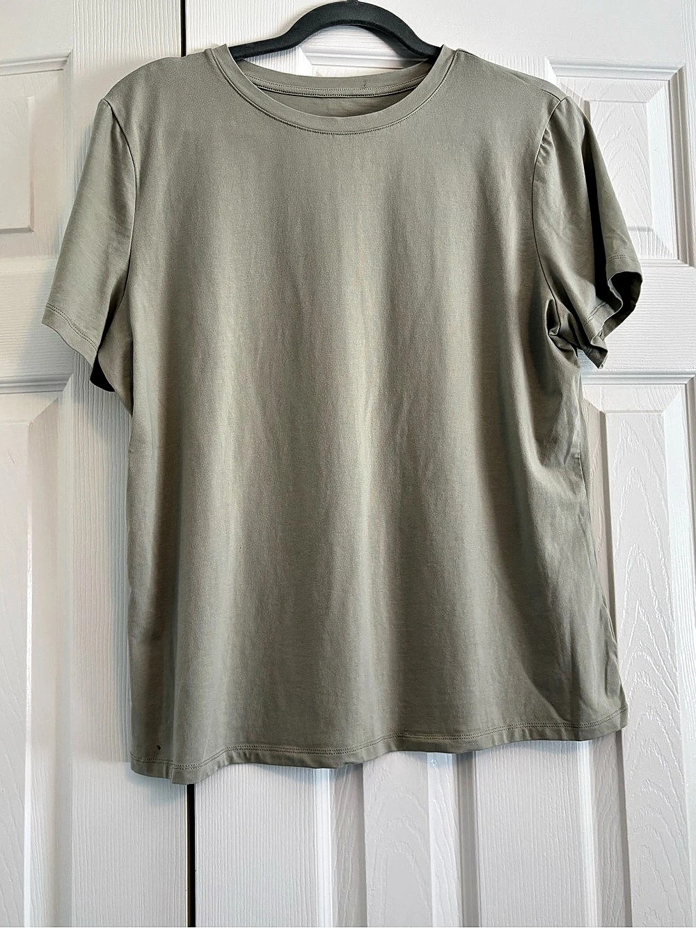 A New Day Sage Green Cotton Tee Size XL